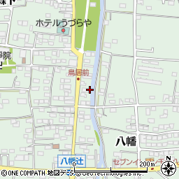 長野県千曲市八幡新宿3341-3周辺の地図