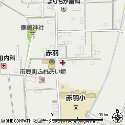 栃木県芳賀郡市貝町赤羽2635周辺の地図