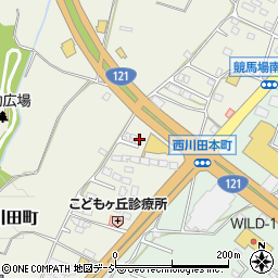 栃木県宇都宮市西川田町248周辺の地図