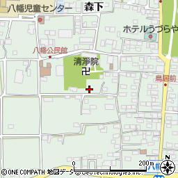 長野県千曲市八幡新宿3376周辺の地図