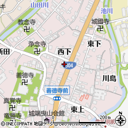 富山県信用組合城端支店周辺の地図
