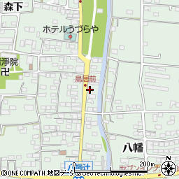 長野県千曲市八幡新宿3340周辺の地図