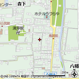 長野県千曲市八幡新宿3365周辺の地図