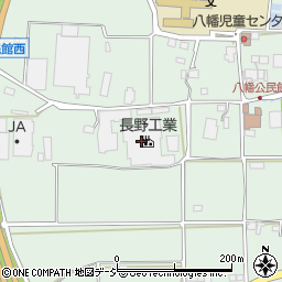 長野工業株式会社　建機事業部周辺の地図