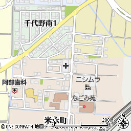 石川県白山市米永町230周辺の地図