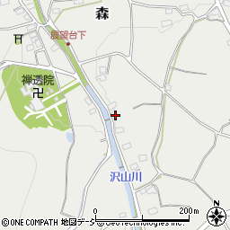 長野県千曲市森2098-1周辺の地図