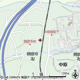 長野県千曲市八幡256周辺の地図