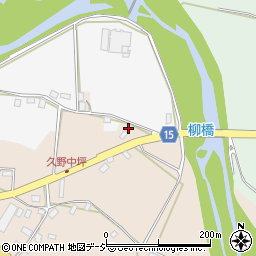 栃木県鹿沼市久野791周辺の地図