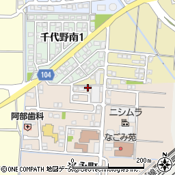 石川県白山市米永町228-1周辺の地図