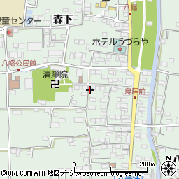 長野県千曲市八幡新宿3320周辺の地図