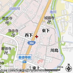 富山第一銀行城端支店 ＡＴＭ周辺の地図