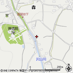 長野県千曲市森2098周辺の地図
