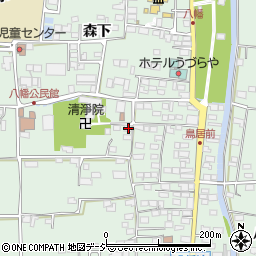 長野県千曲市八幡3316周辺の地図