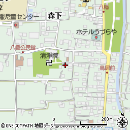 長野県千曲市八幡新宿3374周辺の地図