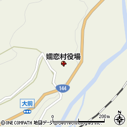 〒377-1500 群馬県吾妻郡嬬恋村（以下に掲載がない場合）の地図