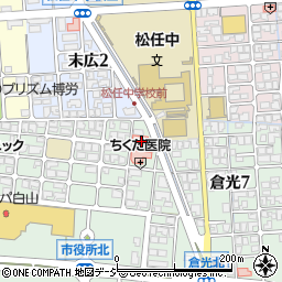 石川県白山市倉光6丁目30周辺の地図