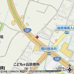 栃木県宇都宮市西川田町250周辺の地図