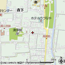 長野県千曲市八幡新宿3322-2周辺の地図