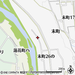 石川県金沢市末町２６の周辺の地図