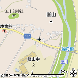 茨城県常陸太田市磯部町1167周辺の地図