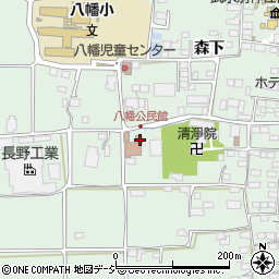 長野県千曲市八幡3310周辺の地図