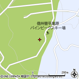 長野県上田市菅平高原1223-2694周辺の地図