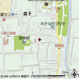 長野県千曲市八幡3321周辺の地図