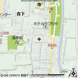 長野県千曲市八幡新宿3324-1周辺の地図