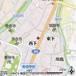 富山県南砺市城端236-3周辺の地図