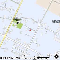 富山県南砺市金戸周辺の地図