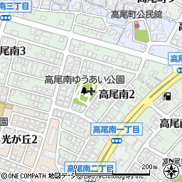石川県金沢市高尾南周辺の地図