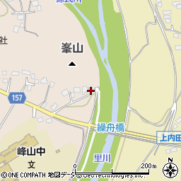 茨城県常陸太田市磯部町1629周辺の地図