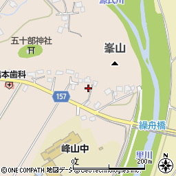 茨城県常陸太田市磯部町1225周辺の地図