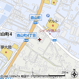 有限会社ダイシン自動車　大みか店周辺の地図