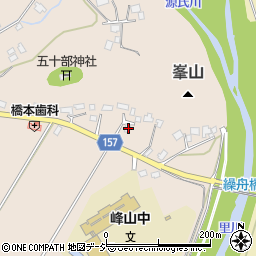 茨城県常陸太田市磯部町1164周辺の地図