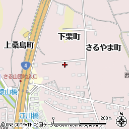 栃木県宇都宮市上桑島町1378-2周辺の地図