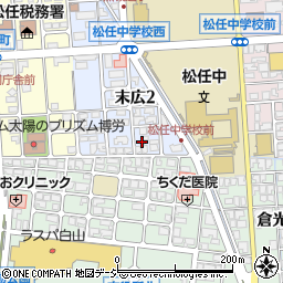 プウプ（ＮＰＯ法人）なつ（懐）就労支援事業所周辺の地図