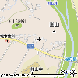 茨城県常陸太田市磯部町1221周辺の地図