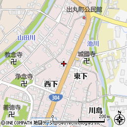 健名商店周辺の地図