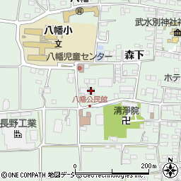 長野県千曲市八幡3089周辺の地図