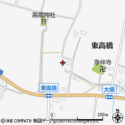 〒321-3313 栃木県芳賀郡芳賀町東高橋の地図