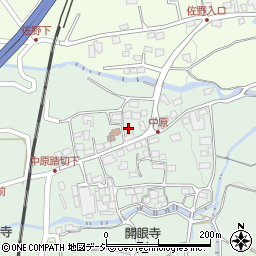 長野県千曲市八幡207周辺の地図