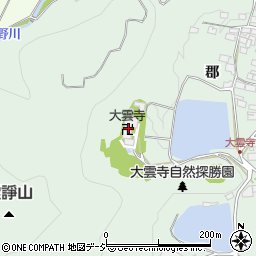 大雲寺周辺の地図