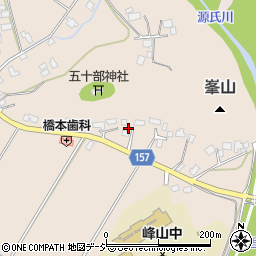 茨城県常陸太田市磯部町1141周辺の地図