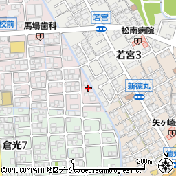 石川県白山市石同新町206周辺の地図