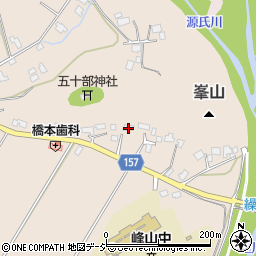 茨城県常陸太田市磯部町1219周辺の地図