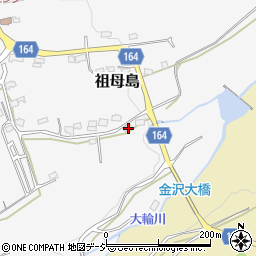 群馬県渋川市祖母島2334周辺の地図