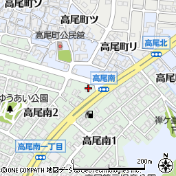 ザ・ゴールド　金沢南店周辺の地図