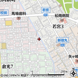石川県白山市石同新町205周辺の地図