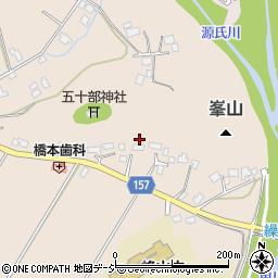 茨城県常陸太田市磯部町1670周辺の地図
